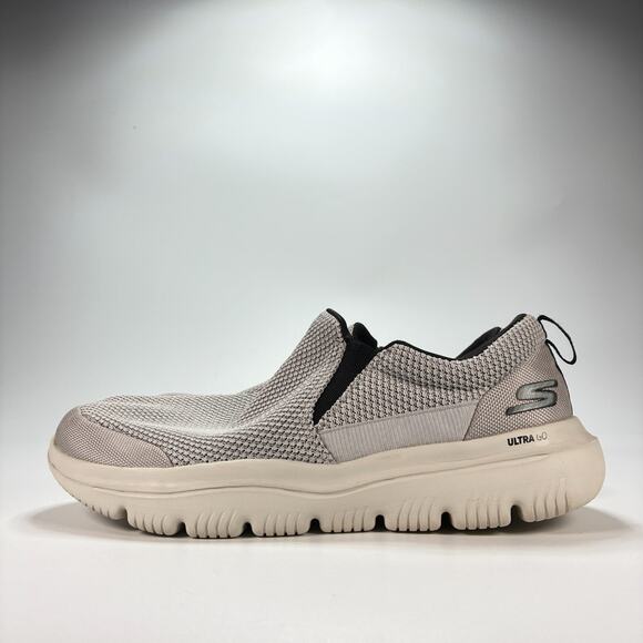 Skechers GO Walk Evolution Ultra Gray Slip On Walking Shoes 54738 Men’s Size 9.5 - Picture 4 of 10